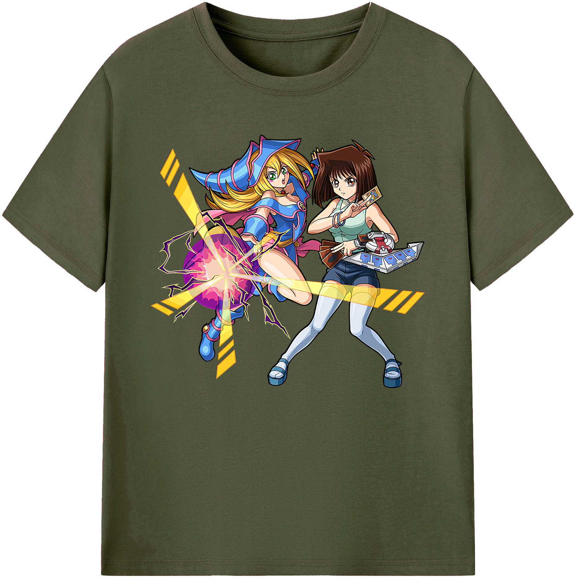 （画像用） 遊☆戯☆王 Yu-Gi-Oh! 綿100％ メンズ半袖Tシャツ｜肌触りやわらか＆通気性